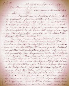 Letter-SarahHaletoLincoln