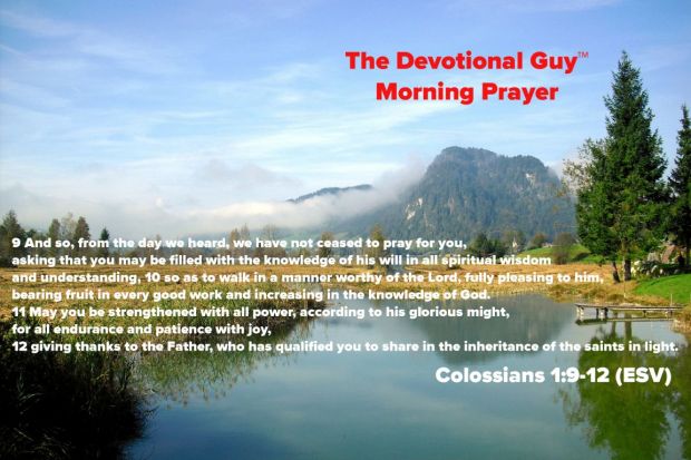 Colossians Morning Prayer